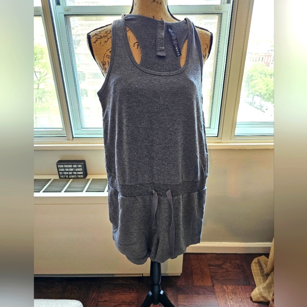 Gray romper